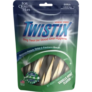 N-Bone Twistix Vanilla Mint Dental Dog Treats