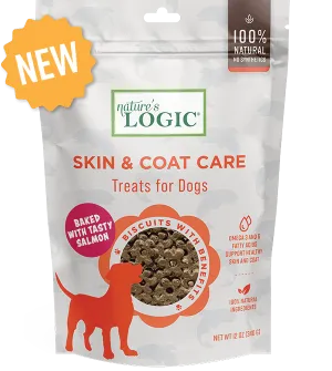 Nature's Logic Skin & Coat Care Treats for Dogs