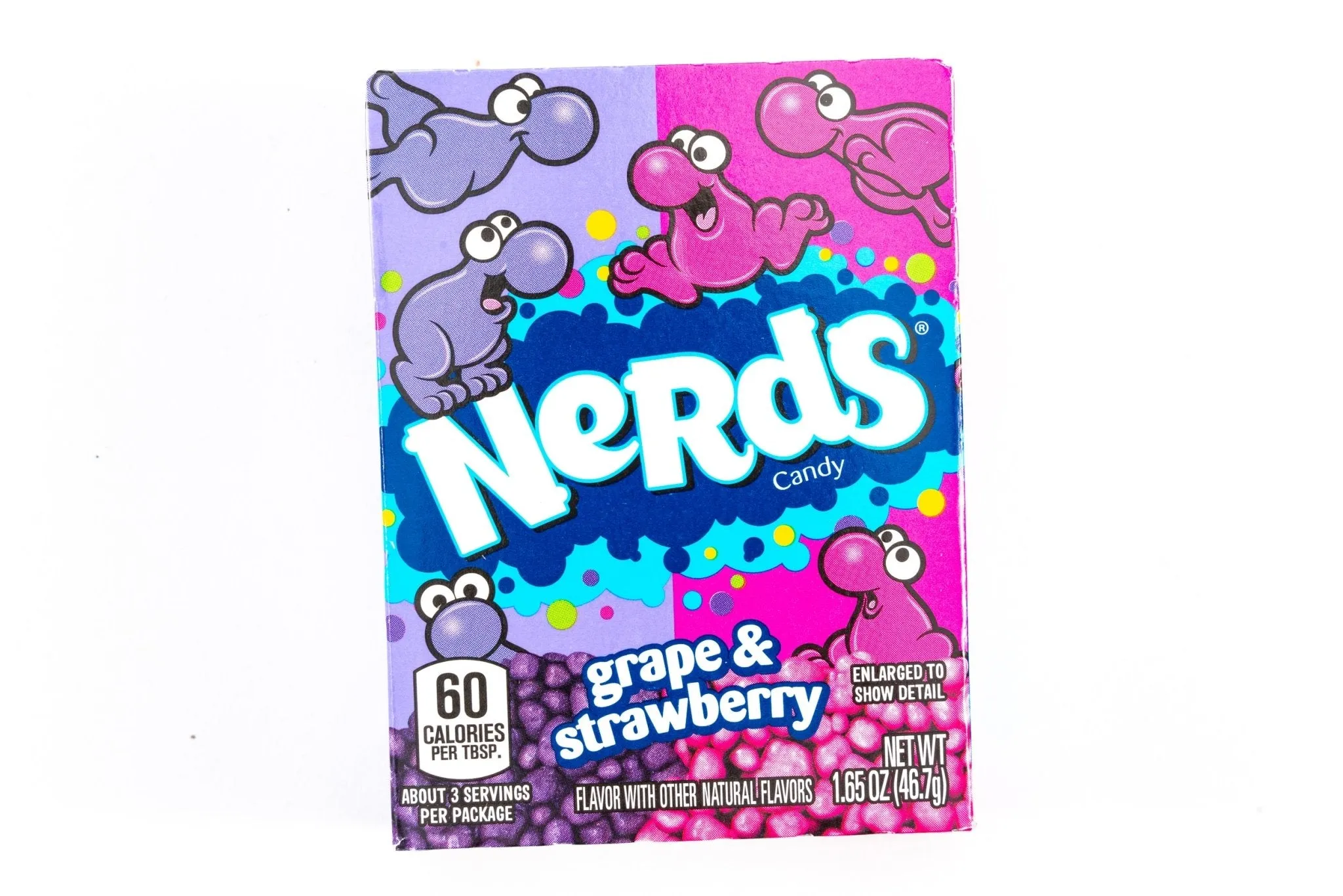 Nerds Grape and Strawberry Candy Bulk Box (1.65 oz, 24 ct.)