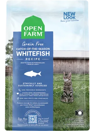 Open Farm for Cats - Catch of the Season Whitefish Dry Food