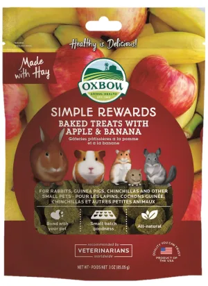 Oxbow Simple Rewards Apple & Banana 85g