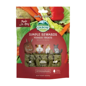 Oxbow Simple Rewards Veggie Treats 3 oz.