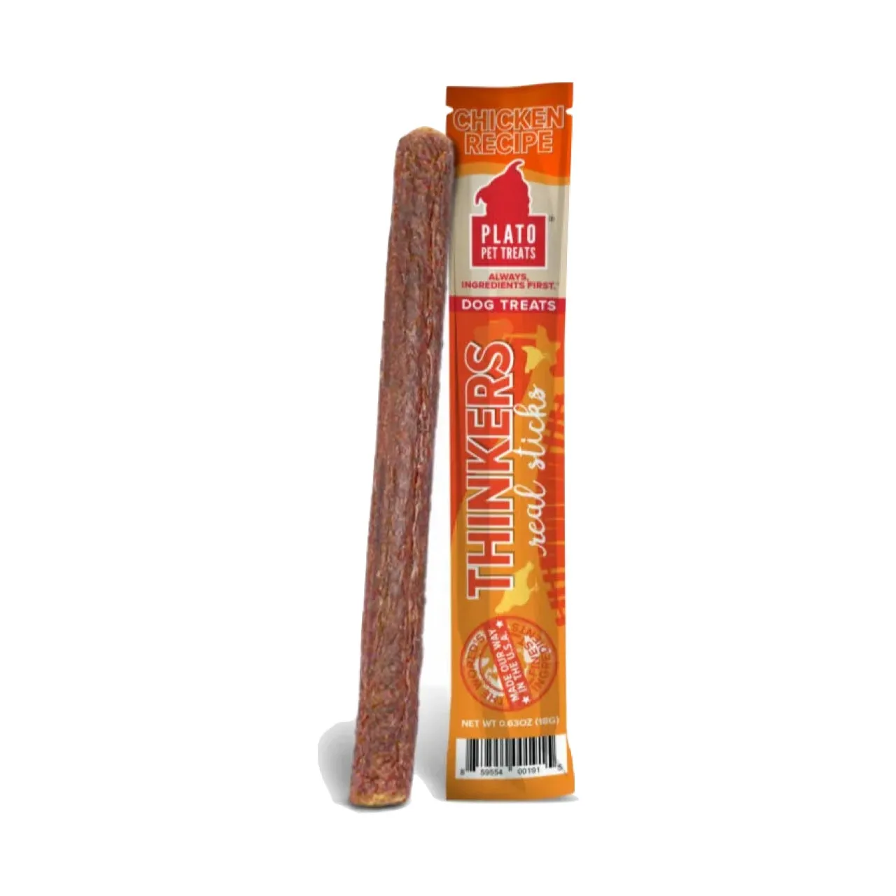 Plato Thinkers Chicken Meat Stick Single