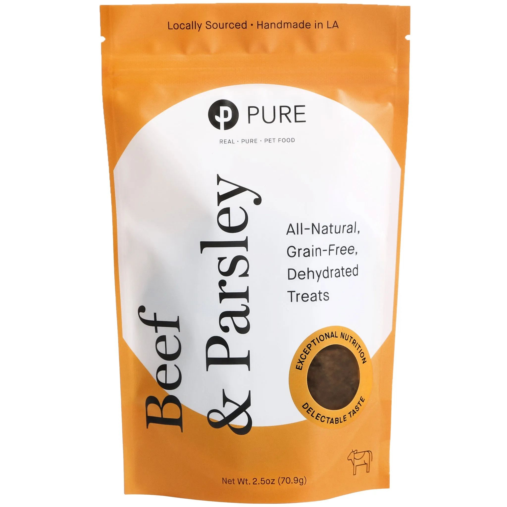 Pure Dehydrated Treat Dog Beef & Parsley 2.5 oz