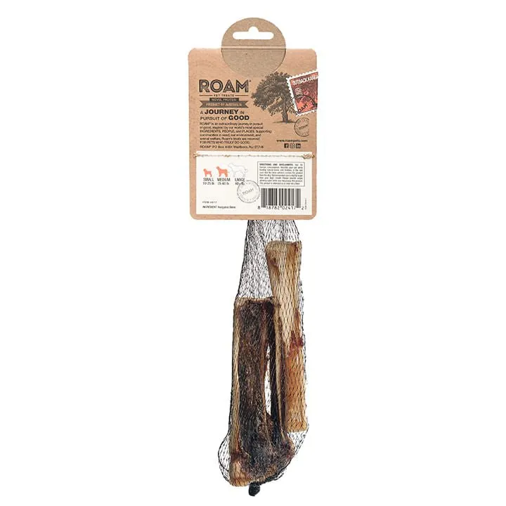 Roam Dog Treats Kanga Chew Kangaroo Knuckle Shin