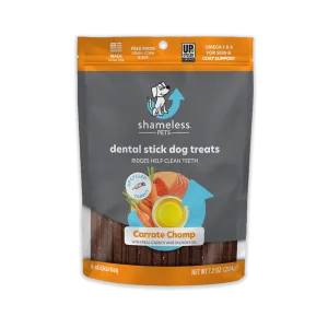 Shameless Pets Carrate Chomp Dental Stick Dog Treats