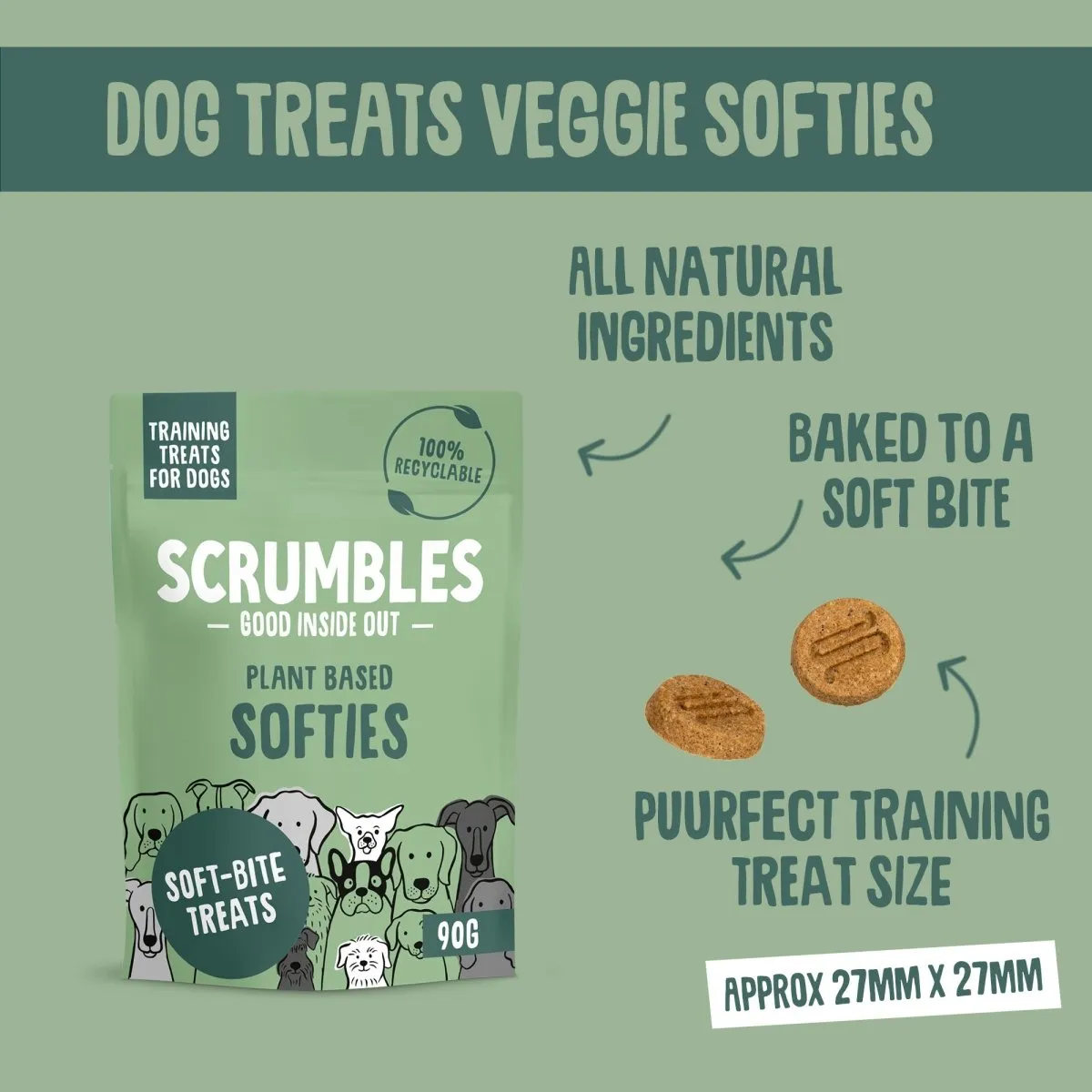 Softies: Vegetarian Dog Treats