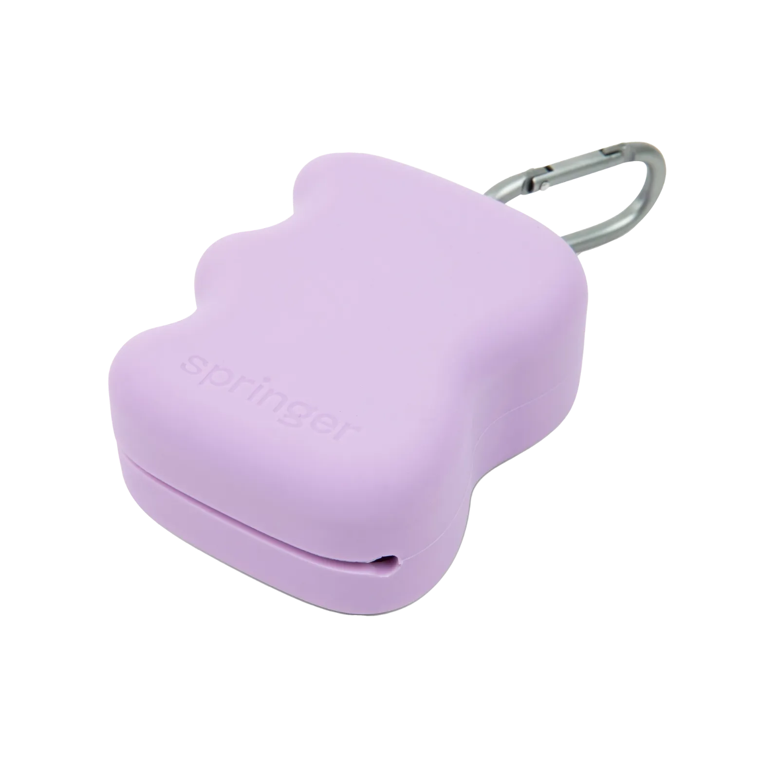 Springer Pets Silicone Dog Treat Dispenser Pouch Lilac