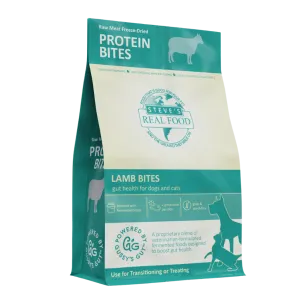 Steve's Real Food Freeze Dried Gut Boosting Protein Treats Lamb For Dogs and Cats