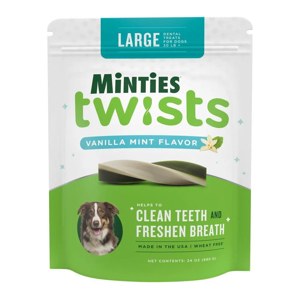 Twists Dog Dental Treats 24 Oz