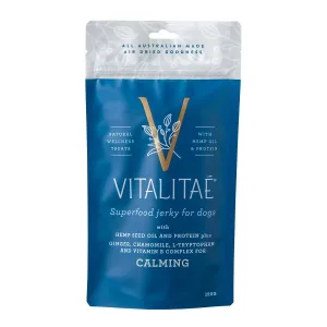 Vitalitae Calming Superfood Jerky Dog Treat 150g