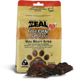 Zeal Free Range Naturals Veal Meaty Bites 125g