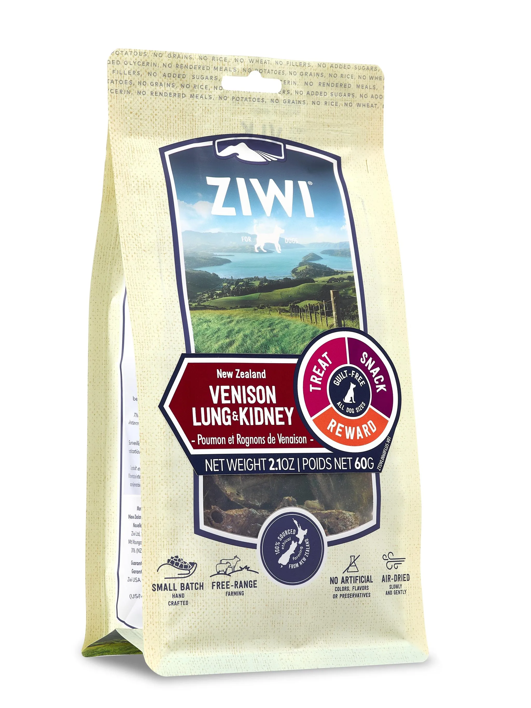 Ziwi Peak Venison Lung & Kidney Oral Dog Chew